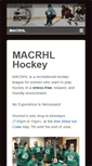 Mobile Screenshot of macrhl.com